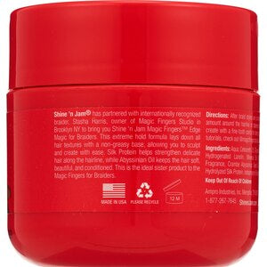 Ampro Shine 'n Jam Magic Fingers Pro Braid Gel 4oz