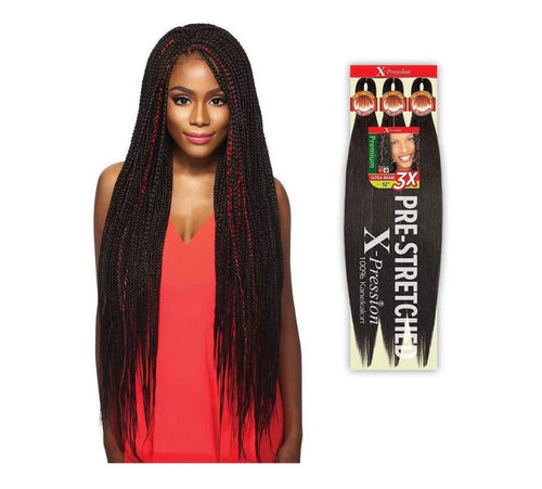 Outre X-Pression 3x Pre-Stretched Braiding Hair 52"