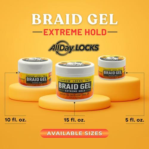 All Day Braid Gel Extreme Hold 15oz