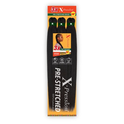 Sensationnel Braids X-Pression 3X Pre-Stretched Braid 58"