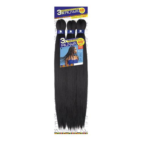 Sensationnel Synthetic Hair Braids X-Pression 3X Ruwa Pre-Stretched Braid 48"
