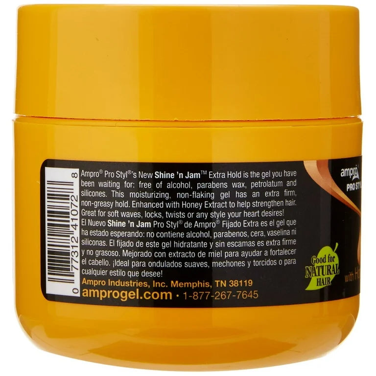 Ampro Shine 'n Jam Conditioning Gel, Extra Hold 4 oz
