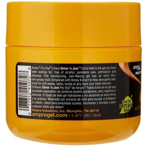 Ampro Shine 'n Jam Conditioning Gel, Extra Hold 4 oz