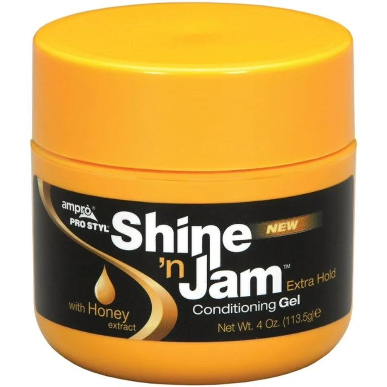 Ampro Shine 'n Jam Conditioning Gel, Extra Hold 4 oz