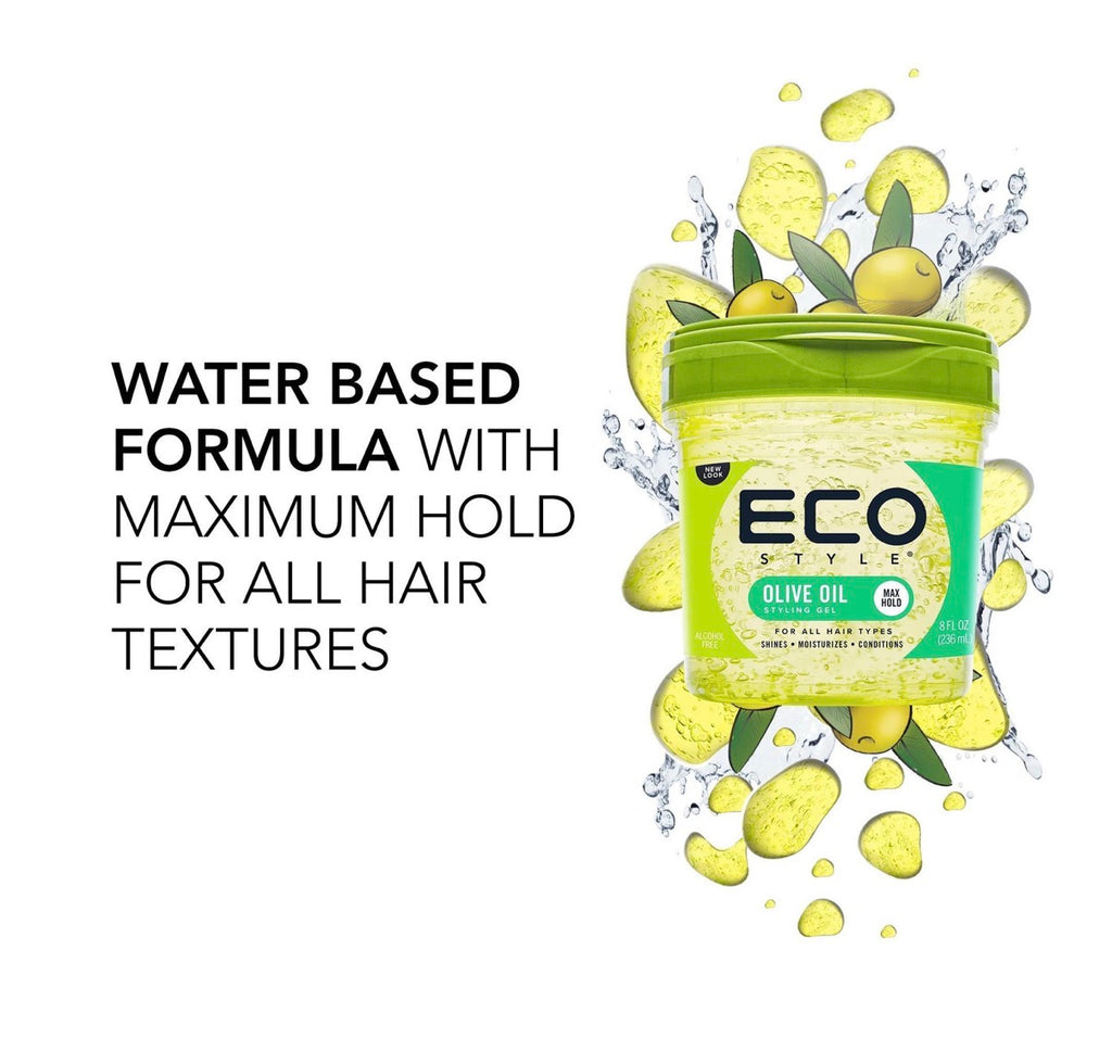 ECO STYLE Professional Olive Styling Gel 8oz
