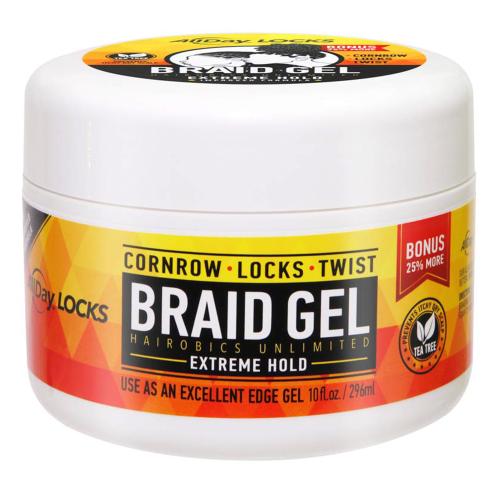 All Day Locks Braid Gel Extreme Hold . 10oz /296ml