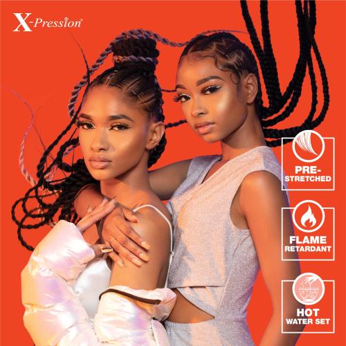 Sensationnel Braids X-Pression 3X Pre-Stretched Braid 58"