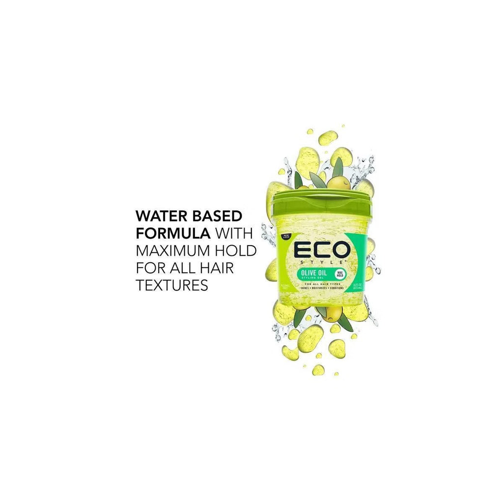 ECO STYLE Professional Olive Styling Gel - 16 fl oz